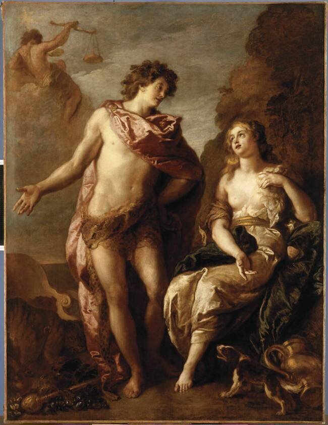 Bacchus et Ariane Charles de La Fosse