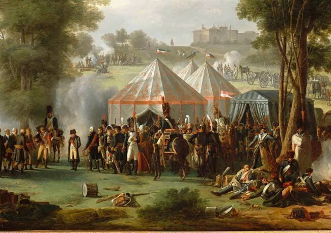 Bivouac de Napoléon Ier près du château d'Ebersberg, 4 mai 1809 Antoine Pierre Mongin