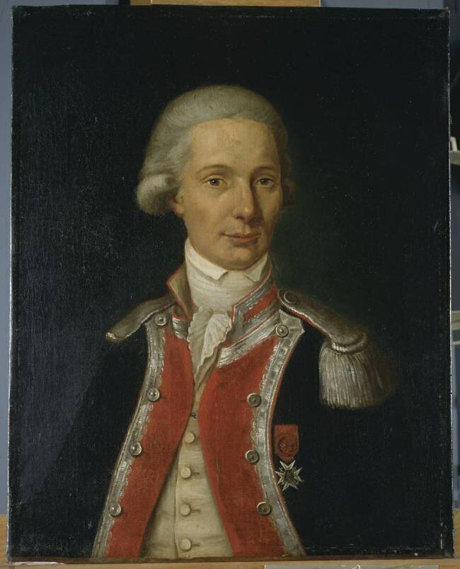 Capitaine commandant les gardes du Roi, vers 1786-1788 anonymous