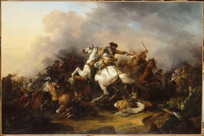 Choc de cavalerie Francesco Casanova
