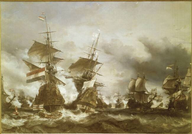 Combat du Texel, le 29 juin 1694 Eugène Isabey