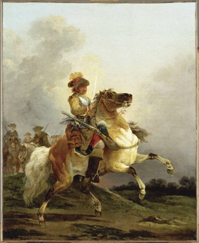 Cuirassier au galop Francesco Casanova