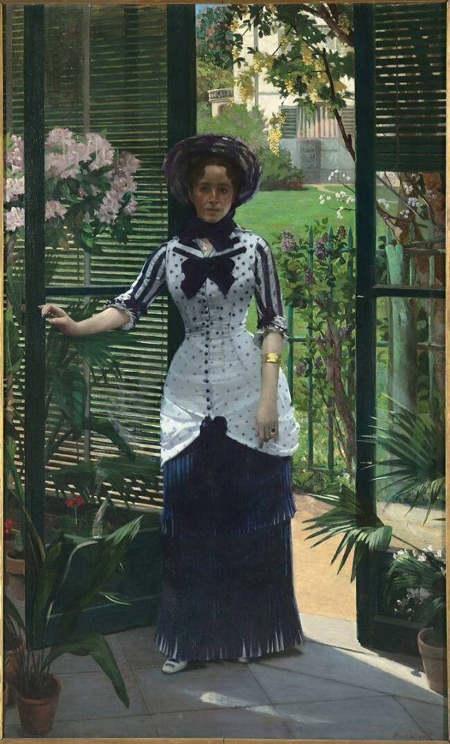 Dans la serre Albert Bartholomé