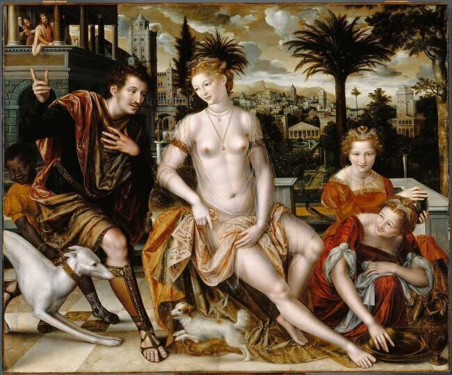 David et Bethsabée Jan Massys