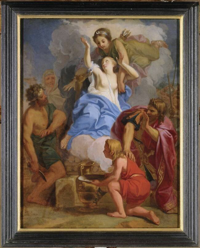 Diane délivrant Iphigénie François Verdier