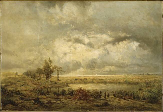 Embouchure de la Loire à Paimboeuf Charles Leroux