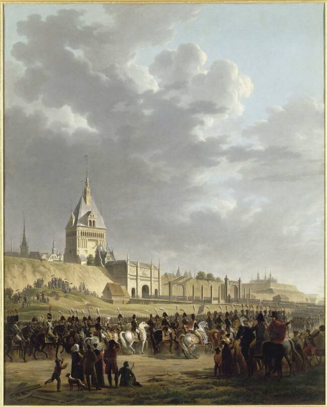 Entrée de Napoléon Ier et de l'armée française à Dantzig, le 27 mai 1807 Adolphe Roehn