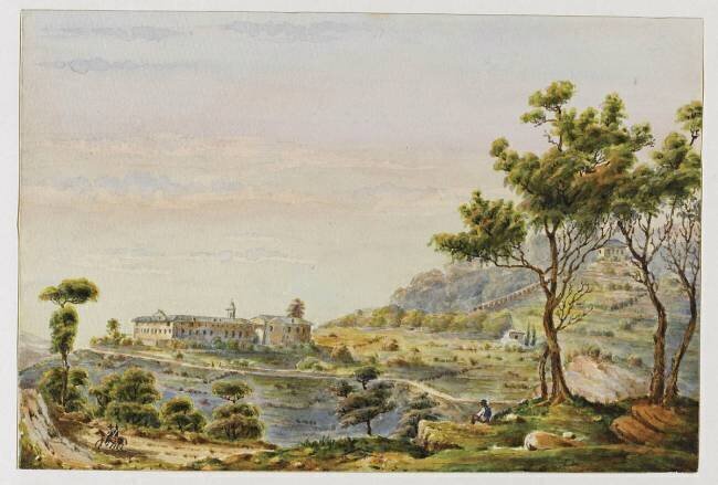 Environs de Bastia, couvent des Capucins Jean-Jérôme Levie