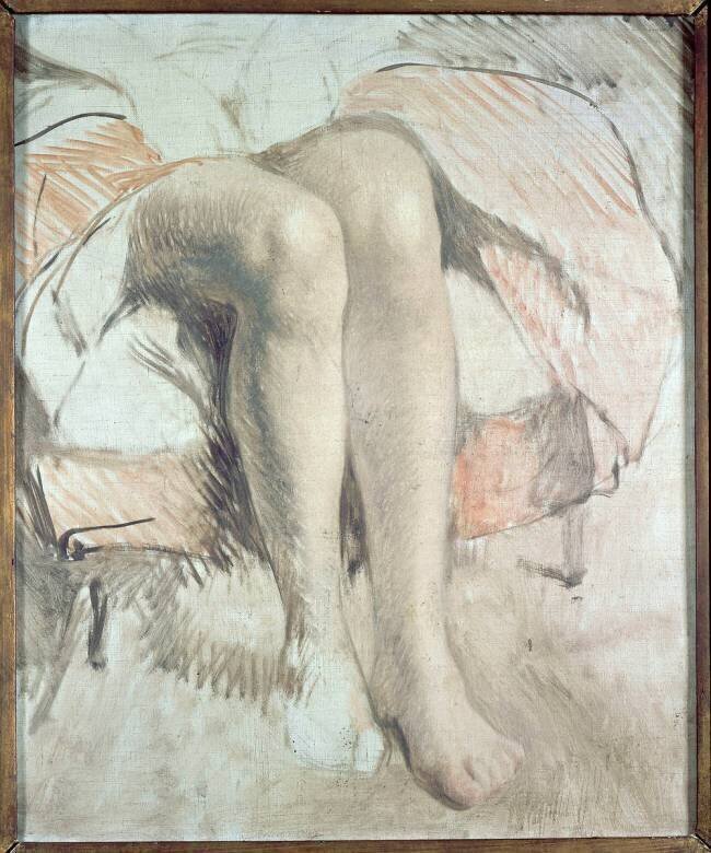 Etude de jambes Henry Lerolle