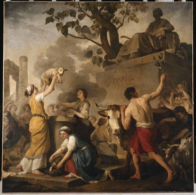 Fête à Palès, ou l'Eté Joseph Benoît Suvée