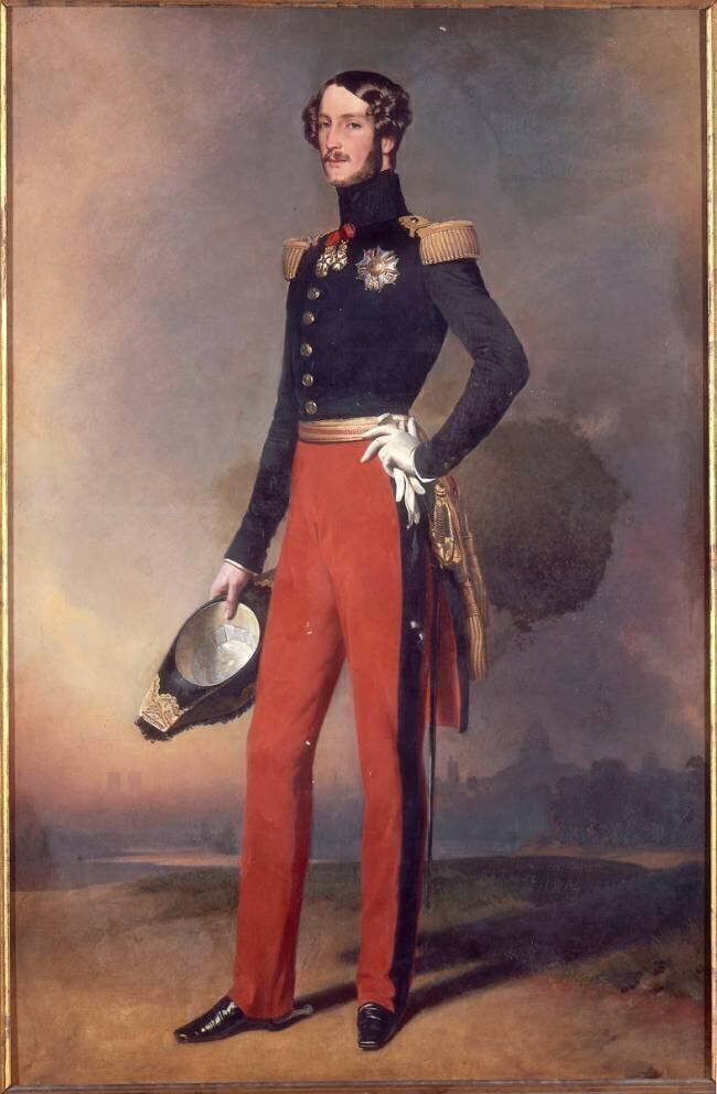 Ferdinand Philippe, duc d'Orléans (1810-1842), en uniforme d'officier général (portrait posthume) Franz Xaver Winterhalter