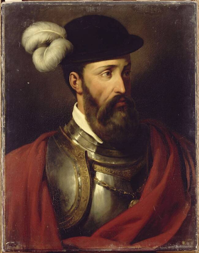 Francesco Pizarro, navigateur et conquistadore (1475-1541) Amable-Paul Coutan