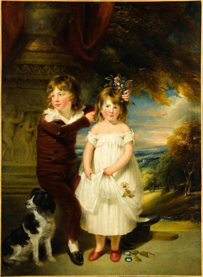 Frère et soeur William Beechey