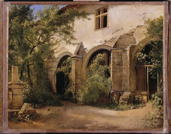 Galerie de cloître Fleury François Richard