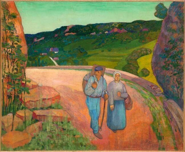 Grande Percée, paysage de Poligny (Jura) Louis Roy