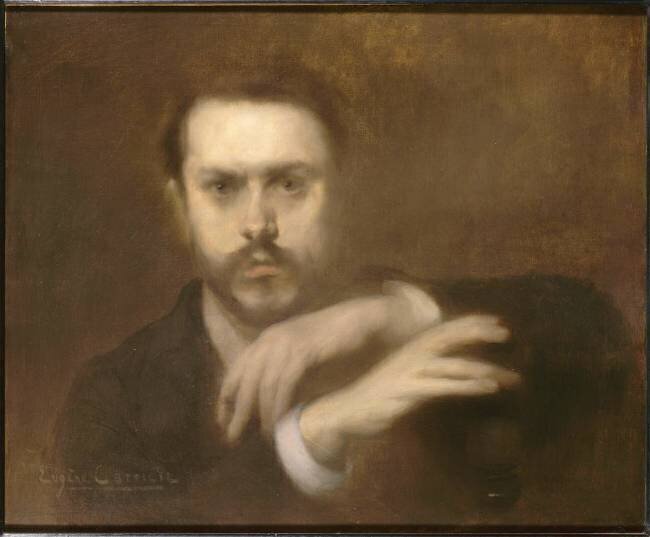 Gustave Geffroy (1855-1926), critique d'art,journaliste Eugène Carrière