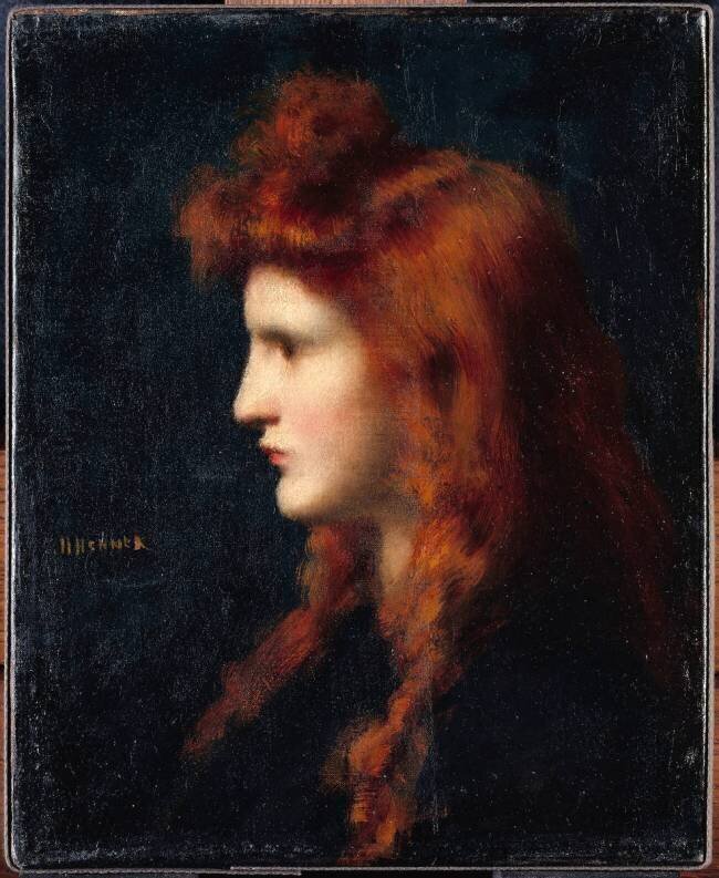 Hélène Loeb, future madame Victor-Lyon Jean-Jacques Henner