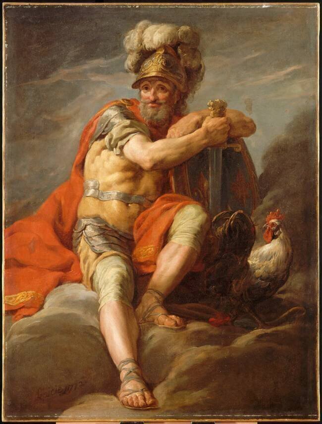 Henri IV en Hercule gaulois Nicolas-Bernard Lépicié