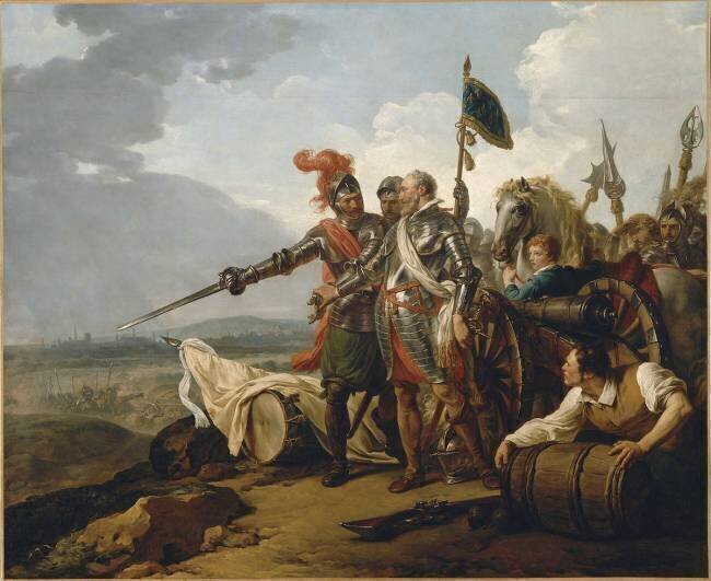 Henri IV faisant entrer des vivres dans Paris François André Vincent