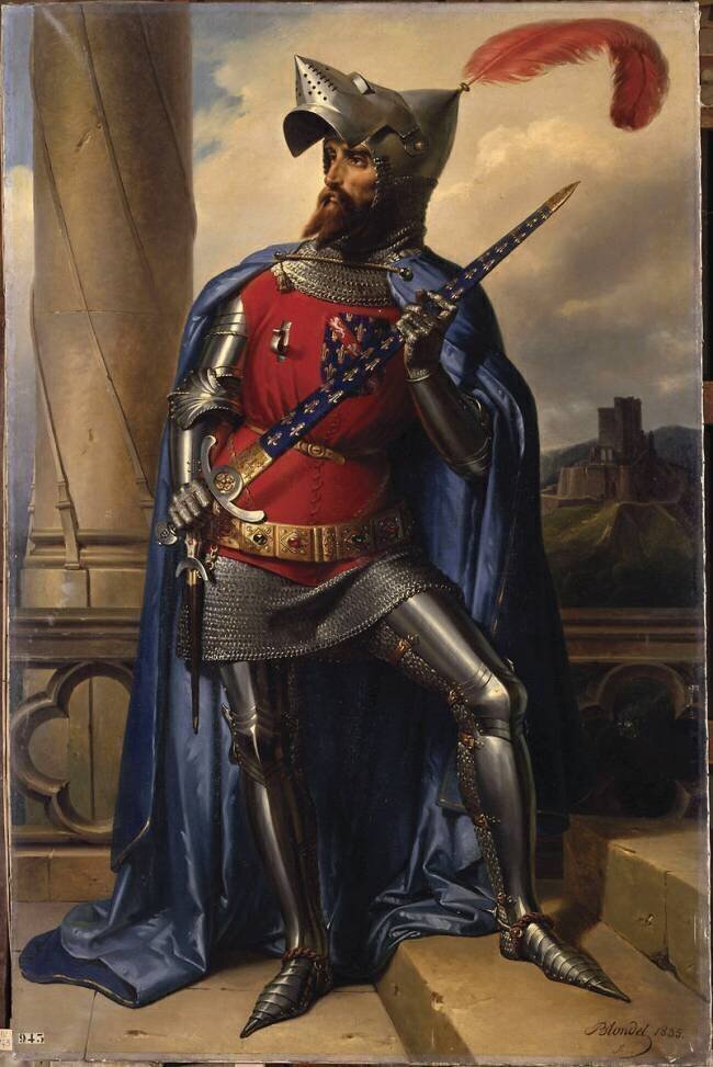 Jacques de Bourbon, comte de La Marche, Connétable de France en 1354 (?-1361 Merry-Joseph Blondel