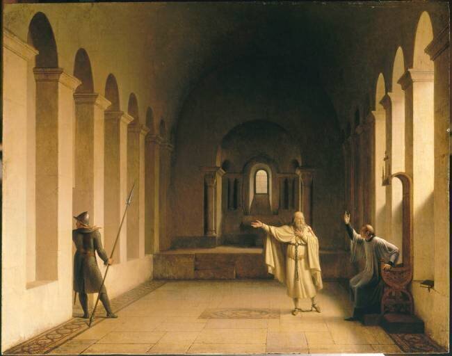 Jacques de Molay, grand maître des Templiers Fleury François Richard