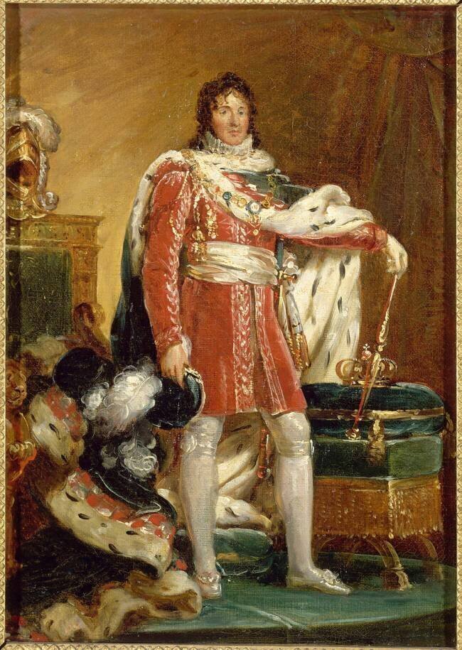 Joachim Murat, roi de Naples et de Sicile (1767-1815), en grand costume royal en 1812 (esquisse) François Gérard