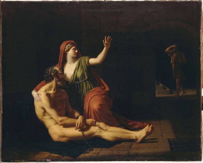La Charité romaine François-Xavier Fabre