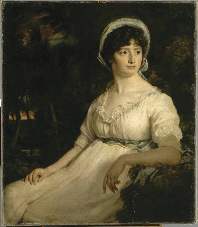 La Femme en blanc John Opie