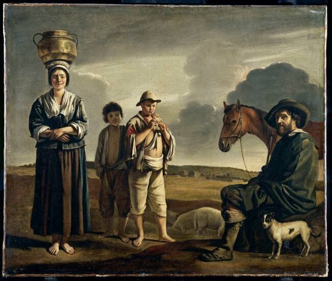 La halte du cavalier Louis Le Nain