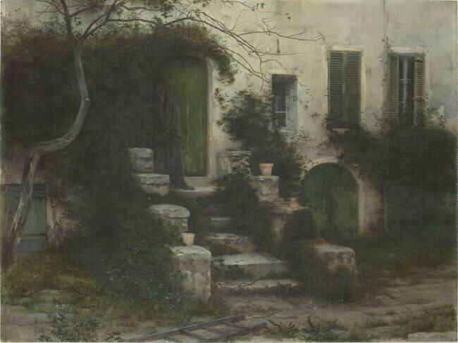 La maison abandonnée Louis-Maurice Boutet de Monvel