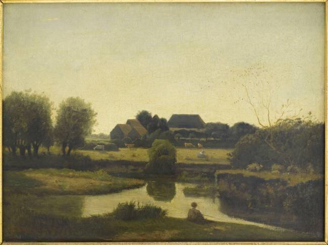 La mare Henri Joseph Harpignies