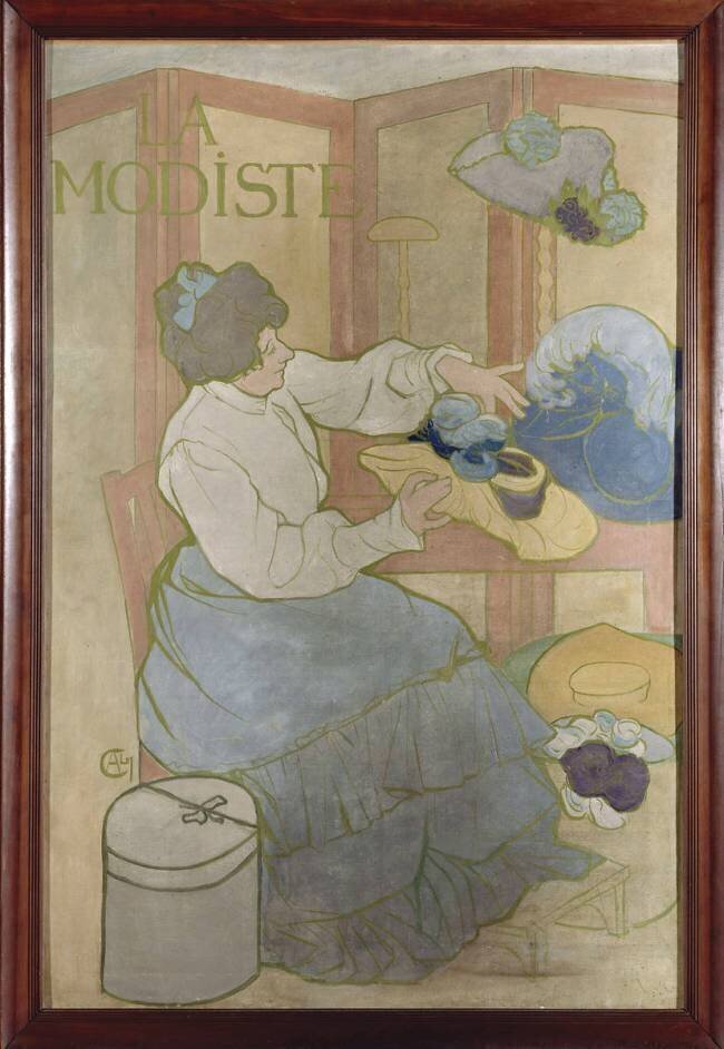 La Modiste Alexandre Charpentier