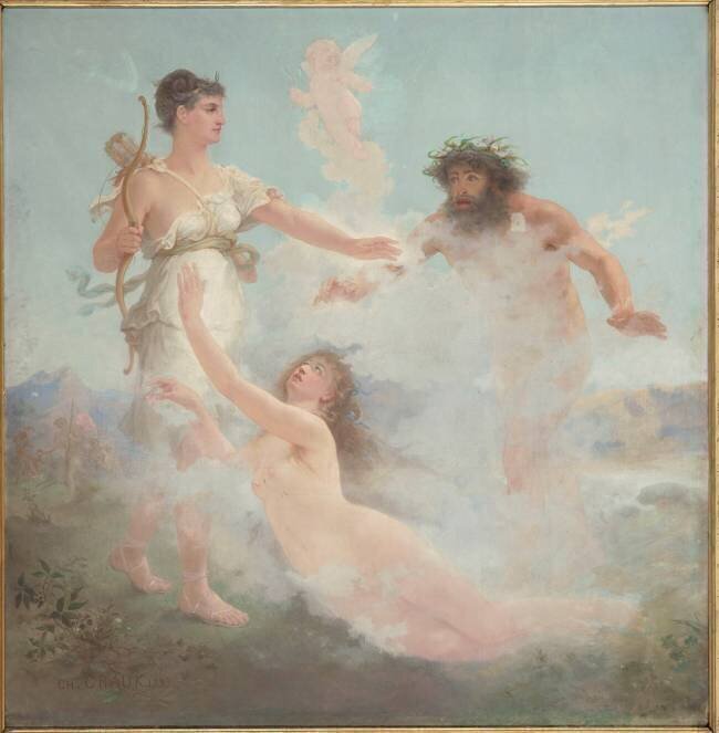 La nymphe Aréthuse Charles Alexandre Crauk
