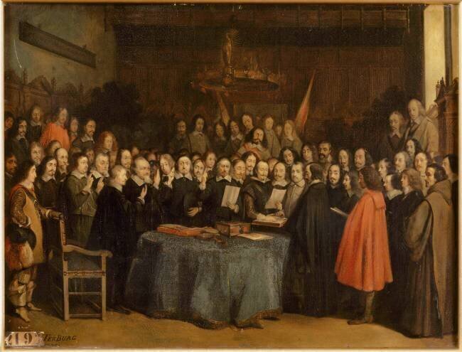 La paix de Westphalie Claudius Jacquand