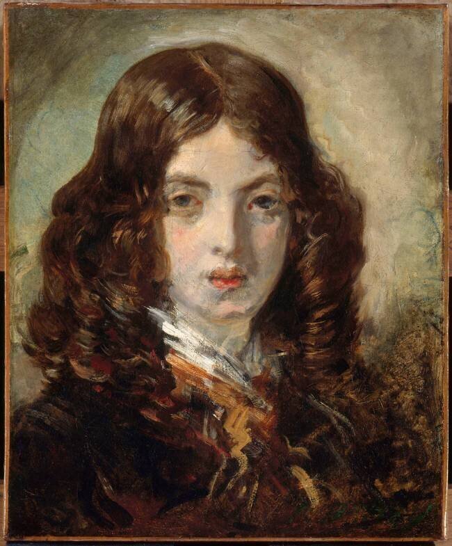 La Petite mendiante rousse Emile Deroy