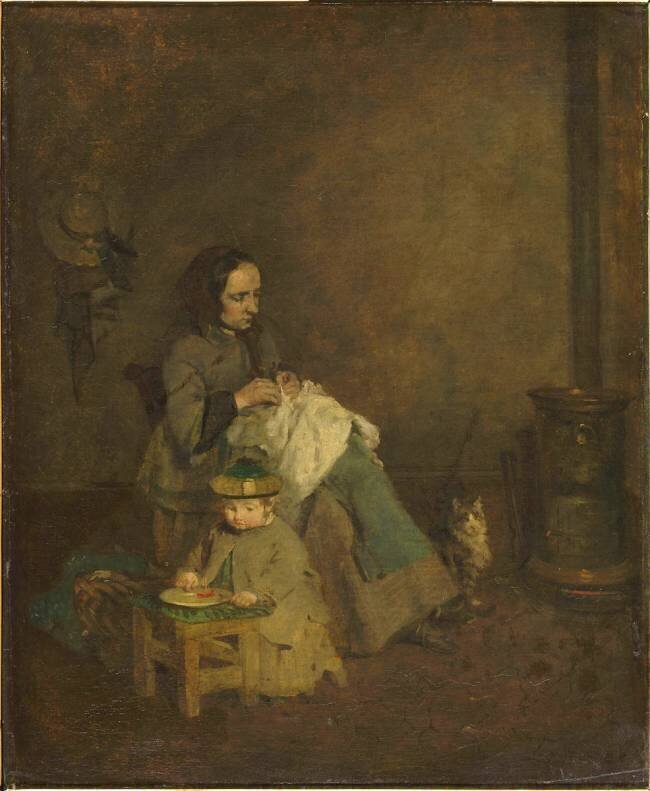 La ravaudeuse Théodule Ribot