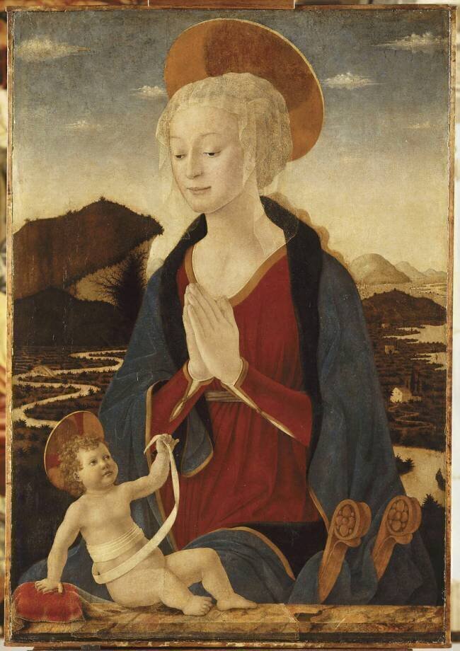 La Vierge et l'Enfant Alessio Baldovinetti