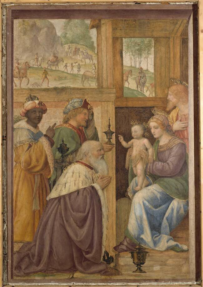 L'Adoration des Mages Bernardino Luini