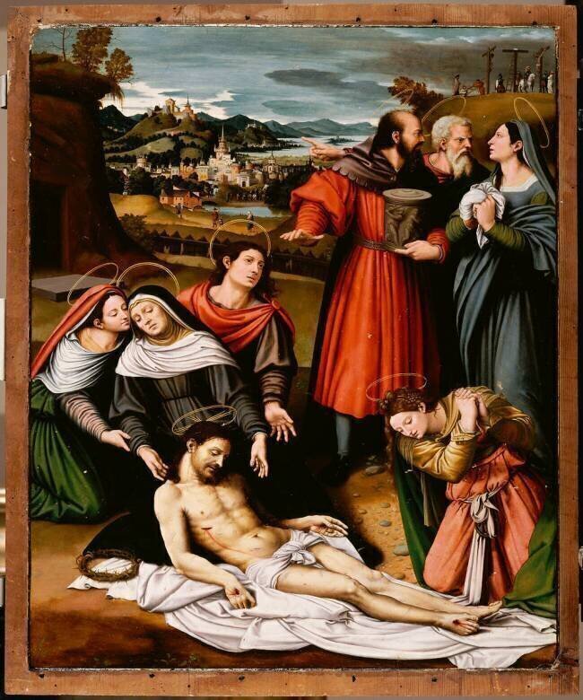 Lamentation sur le Christ mort Vicente Macip