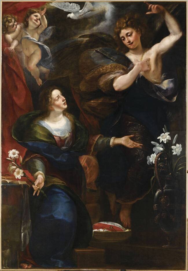 L'Annonciation Giulio Cesare Procaccini
