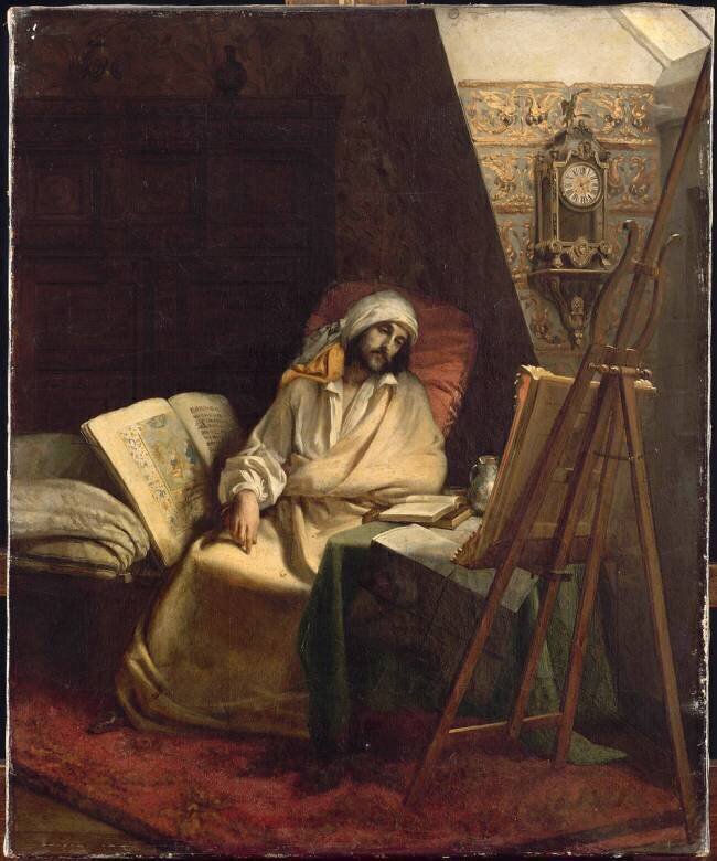 L'artiste malade Charles-Louis-Auguste Cousin