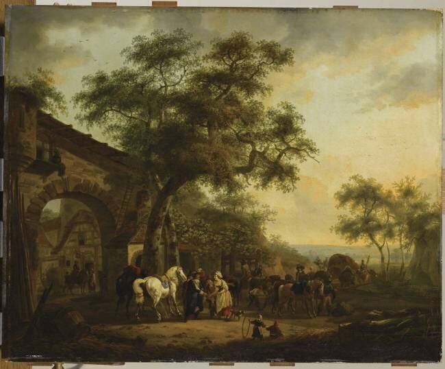Le départ du convoi Jean Duplessis-Bertaux