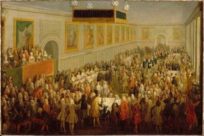 Le Festin du sacre de Louis XV Pierre Denis Martin