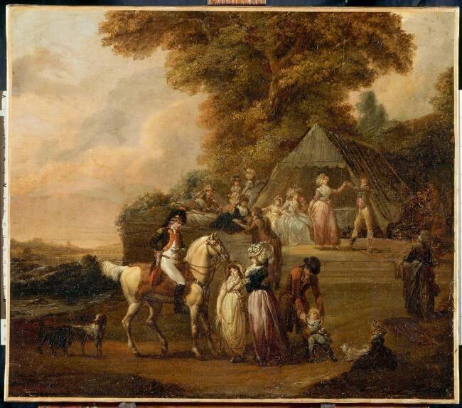 Le Galant cavalier François Watteau