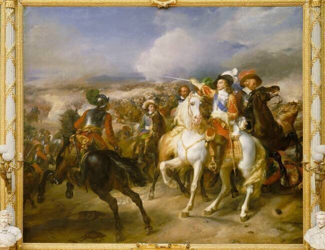 Le Grand Condé à la bataille de Lens, 20 août 1648 Jean-Pierre Franque