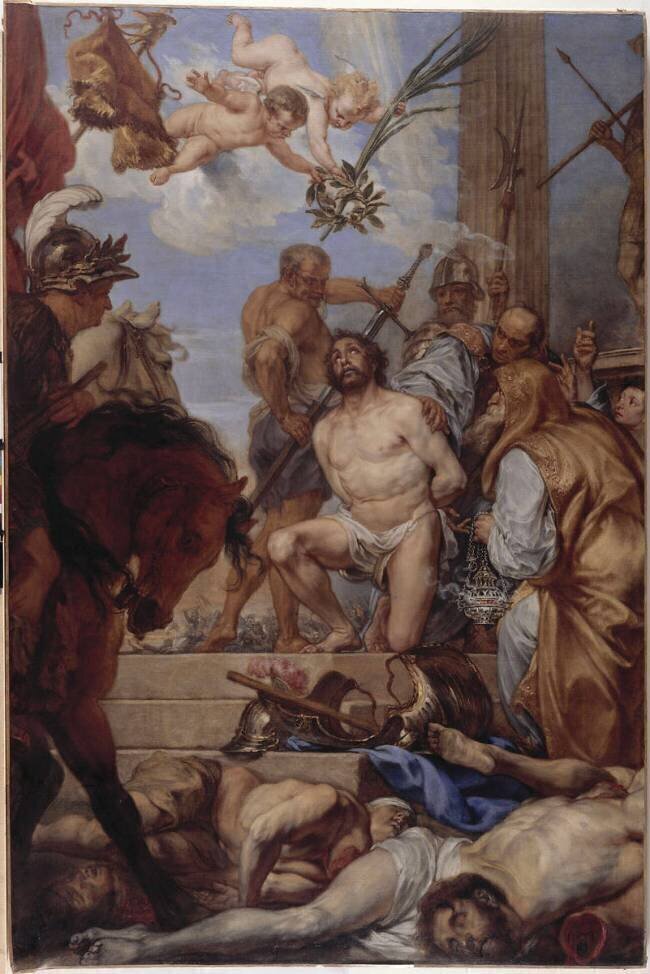 Le martyre de saint Maurice et de ses compagnons Jan Boeckhorst