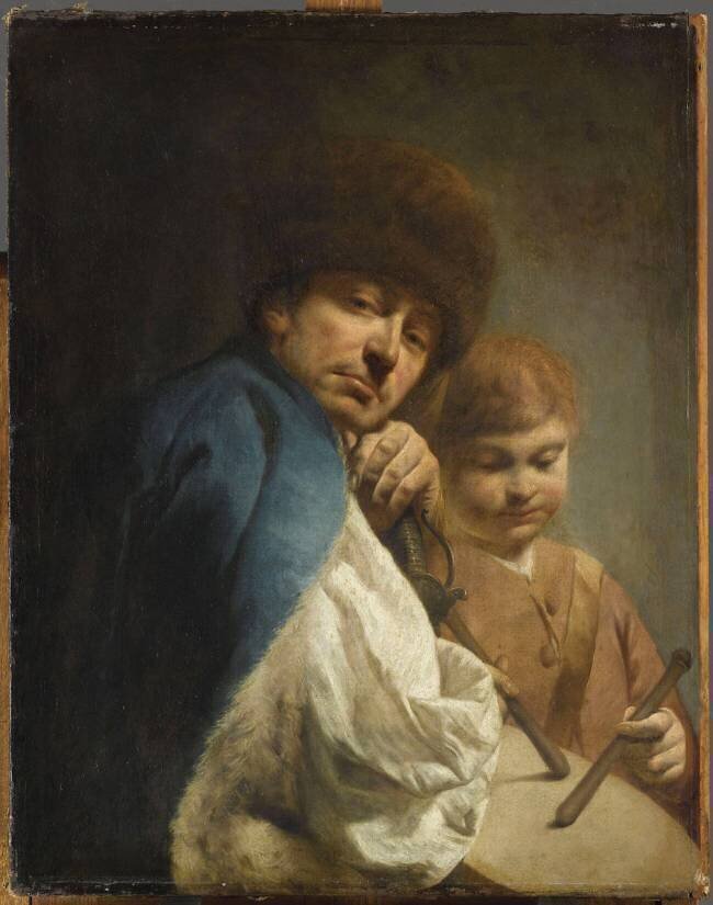 Le Militaire et le petit tambour Giuseppe Angeli