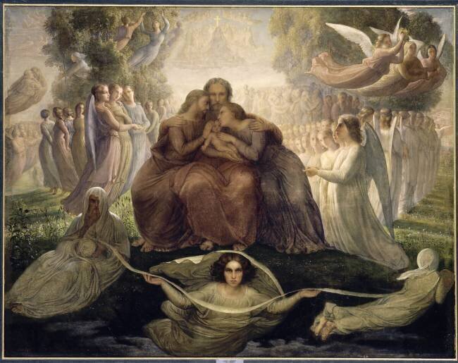 Le Poème de l'âme. Génération divine Louis Janmot
