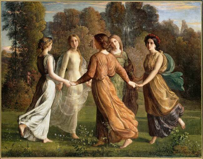 Le Poème de l'âme. Rayons de soleil Louis Janmot