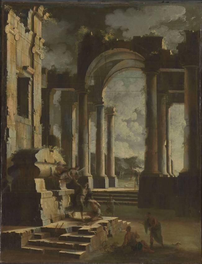 Le sacrifice d'Abraham Leonardo Coccorante